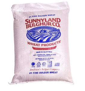 Sunnyland Bulgur Wheat - Fine #1  50 lbs
