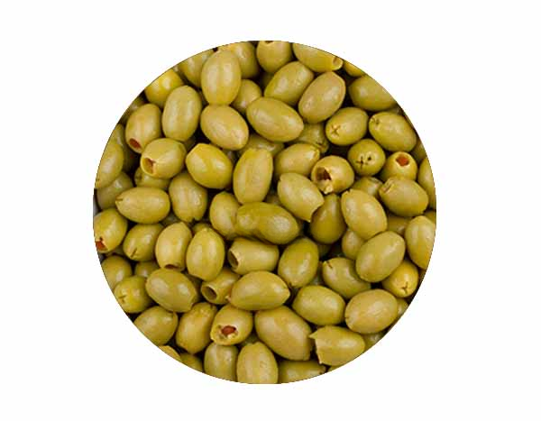 KRINOS Greek Green Pitted Olives Giant