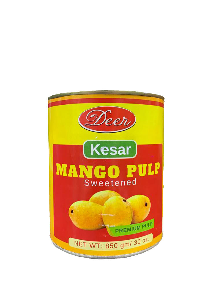 Deer Kesar Mango Pulp (Sweetened) . 850 g