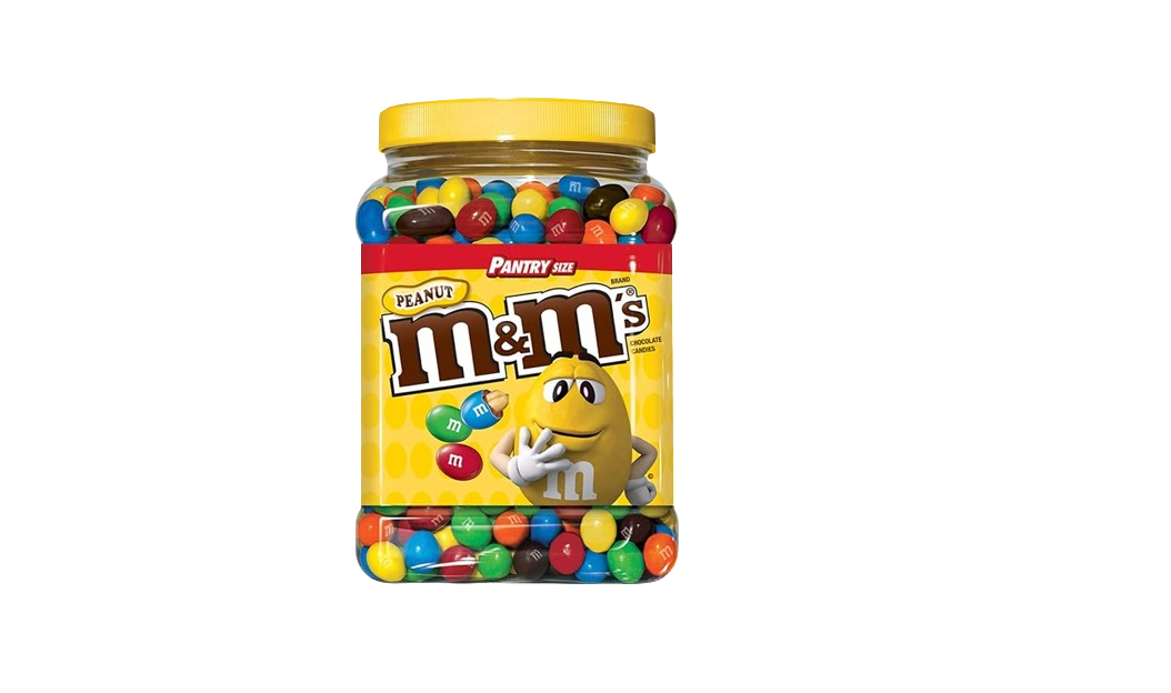 M&M'S Chocolate Candy Pantry, Peanut, 62 Oz