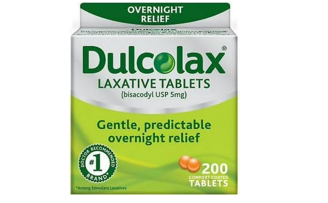 Dulcolax Laxative Tablets, 200 Count