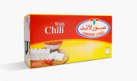Feta Cheese with Chili (Vegetable Fat) 500gm