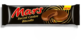 Mars Secret Centre Biscuits 132G