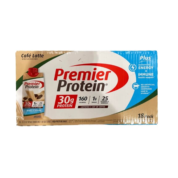 Premier Protein High Protein Shake , Cafe Latte , 11 Fl oz