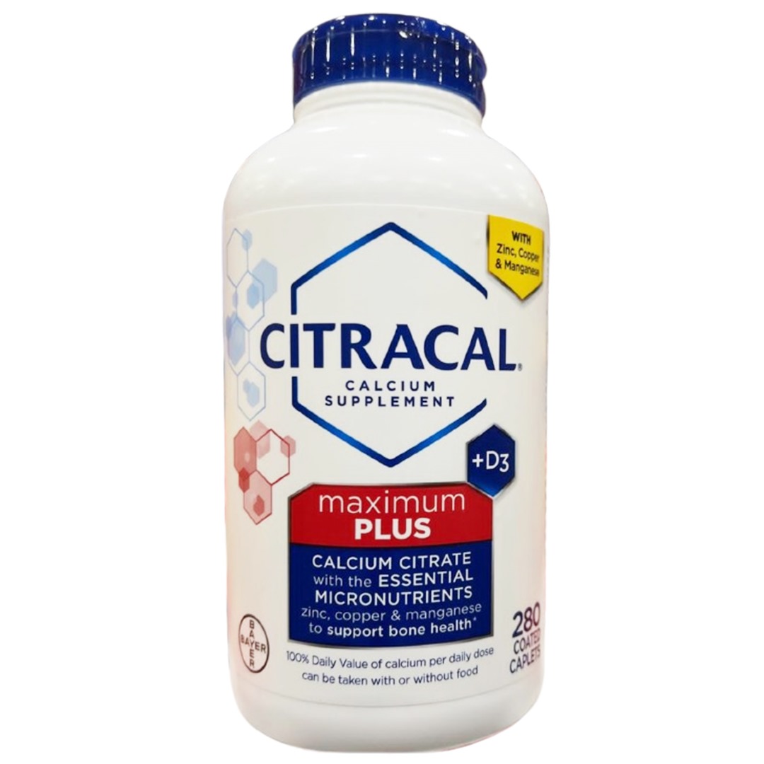 Citracal Maximum Plus Calcium Citrate + D3 280 Caps.