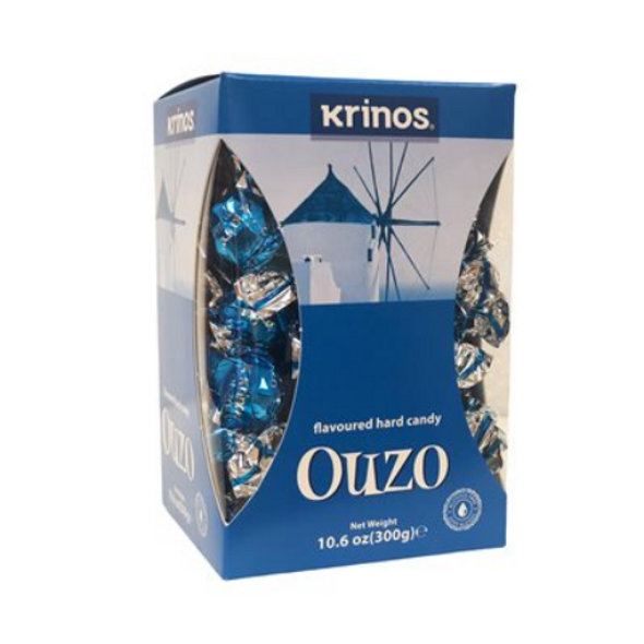 KRINOS Ouzo Flavored Hard Candy, 10,6 oz