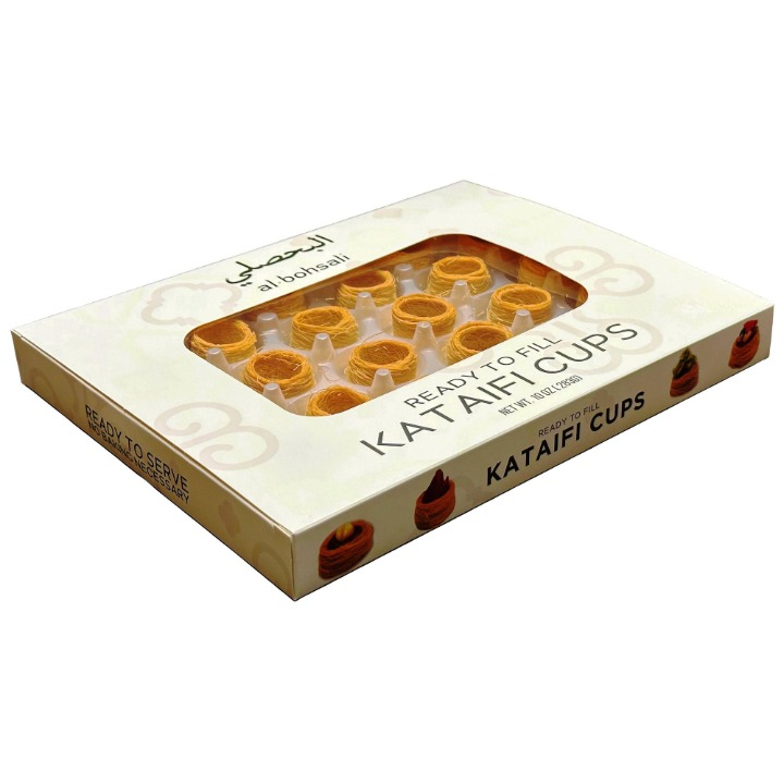 Al Bohsali Kataifi Cups (ready to fill) 283G