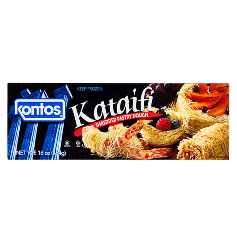 Kontos Kataifi Shredded pastry  Dough, 1 lb.