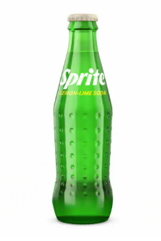 Sprite Lemon Lime Soda Bottle, 8 fl oz