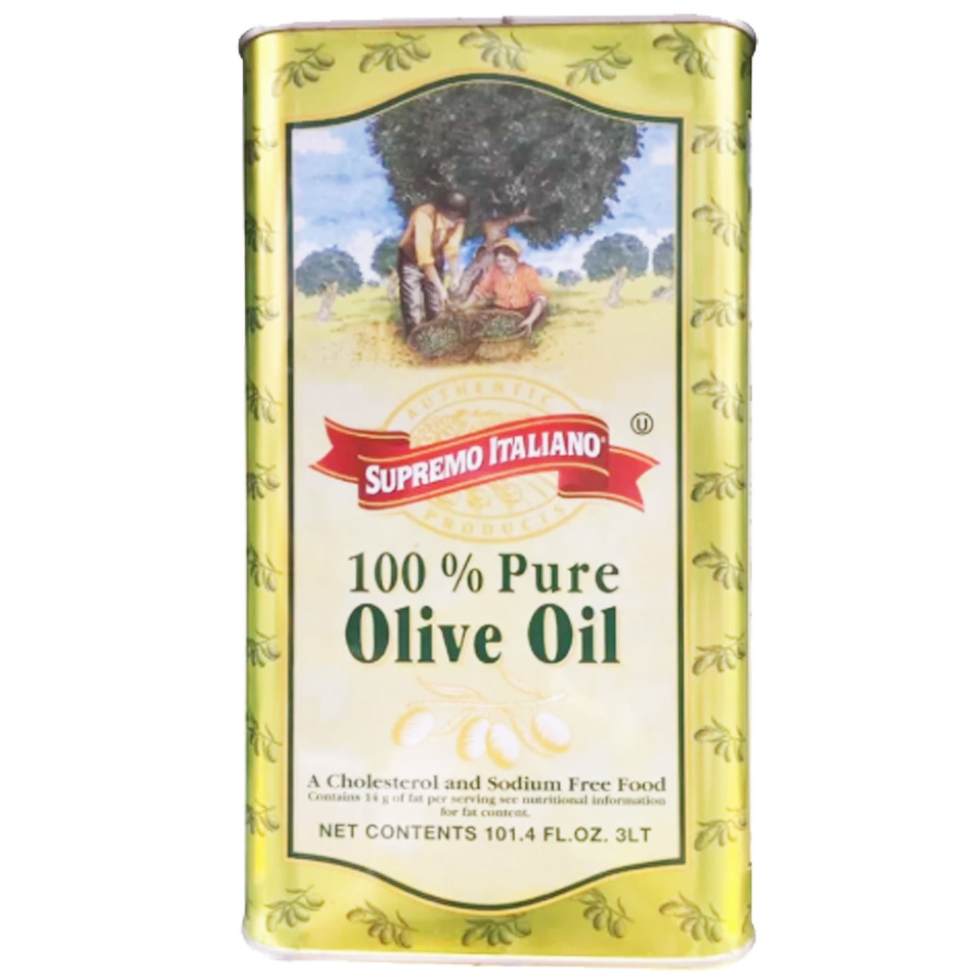 Supremo Italiano 100% Pure Olive Oil, 3 L