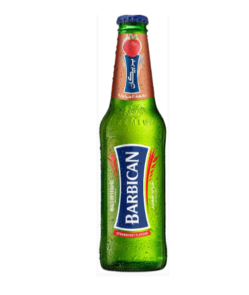 BARBICAN Strawberry Beer - Alcohol Free