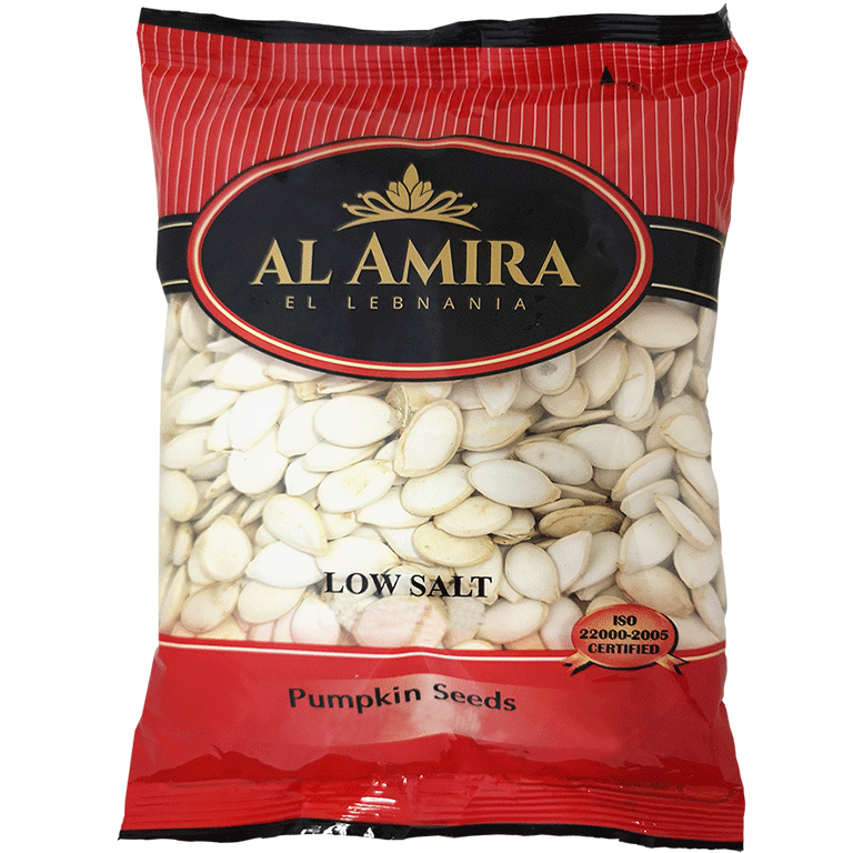 AL AMIRA Pumpkin Seeds Low Salt, 300g.