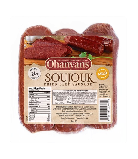 Ohanyan's Soujouk Mild Halal