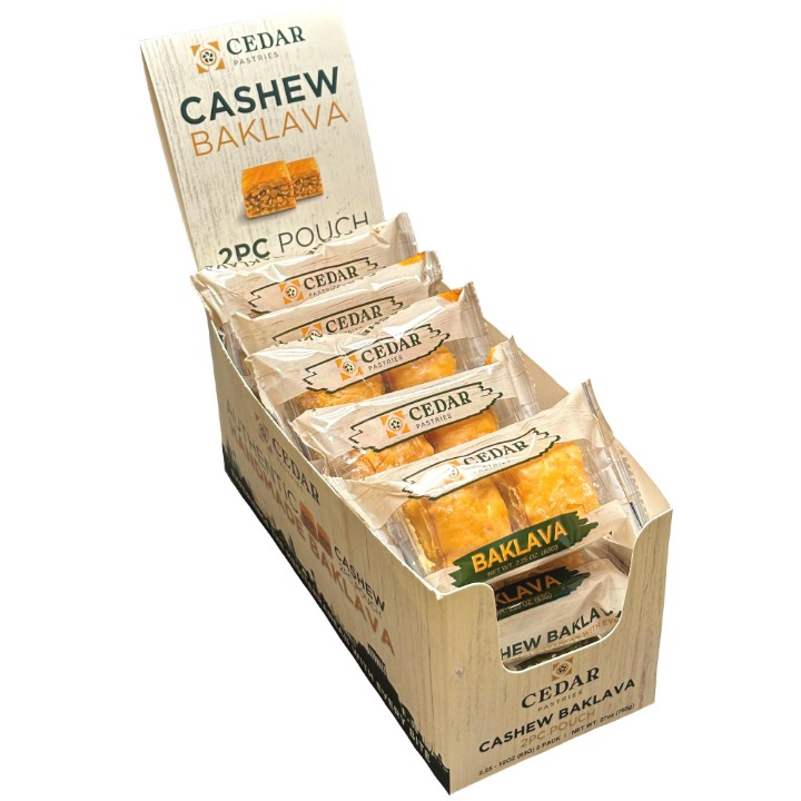 Cedar Baklava with Cashew (Box Of 12)