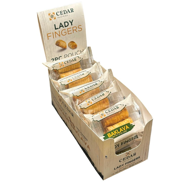 Cedar Lady's Fingers with Cashew (Box Of 12)