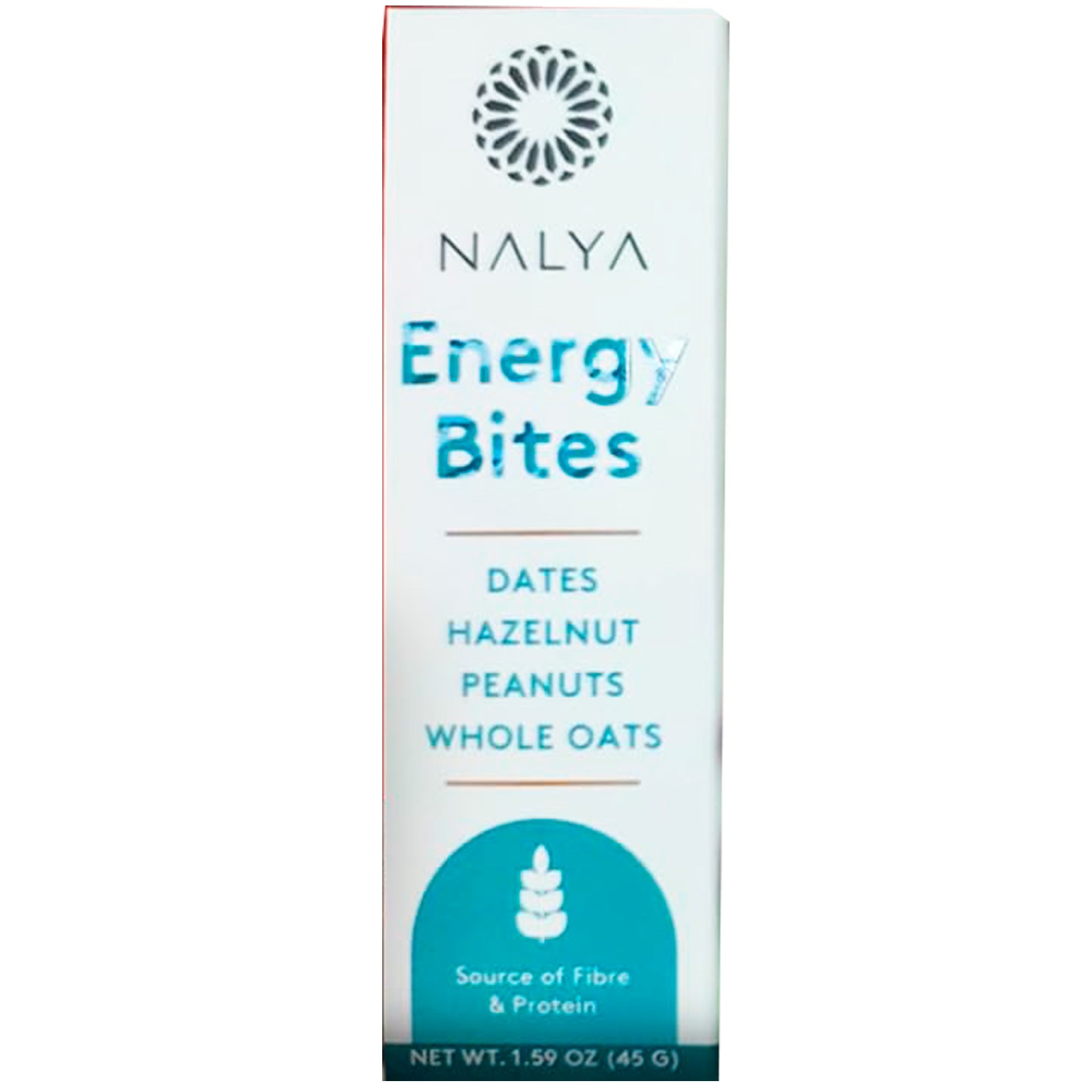 NALYA Dates Energy Bites Hazelnut, Peanuts 45 G