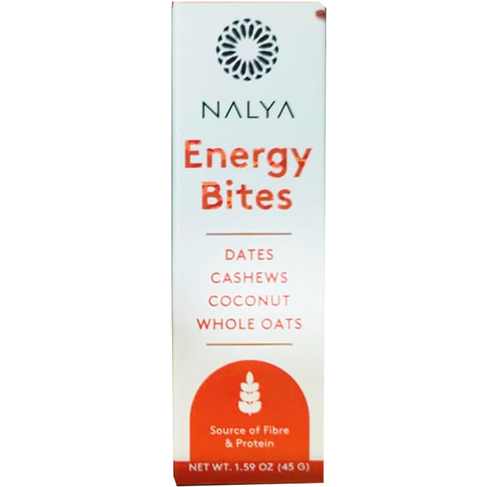 NALYA Dates Energy Bites Cashew, Coconut. 45 G