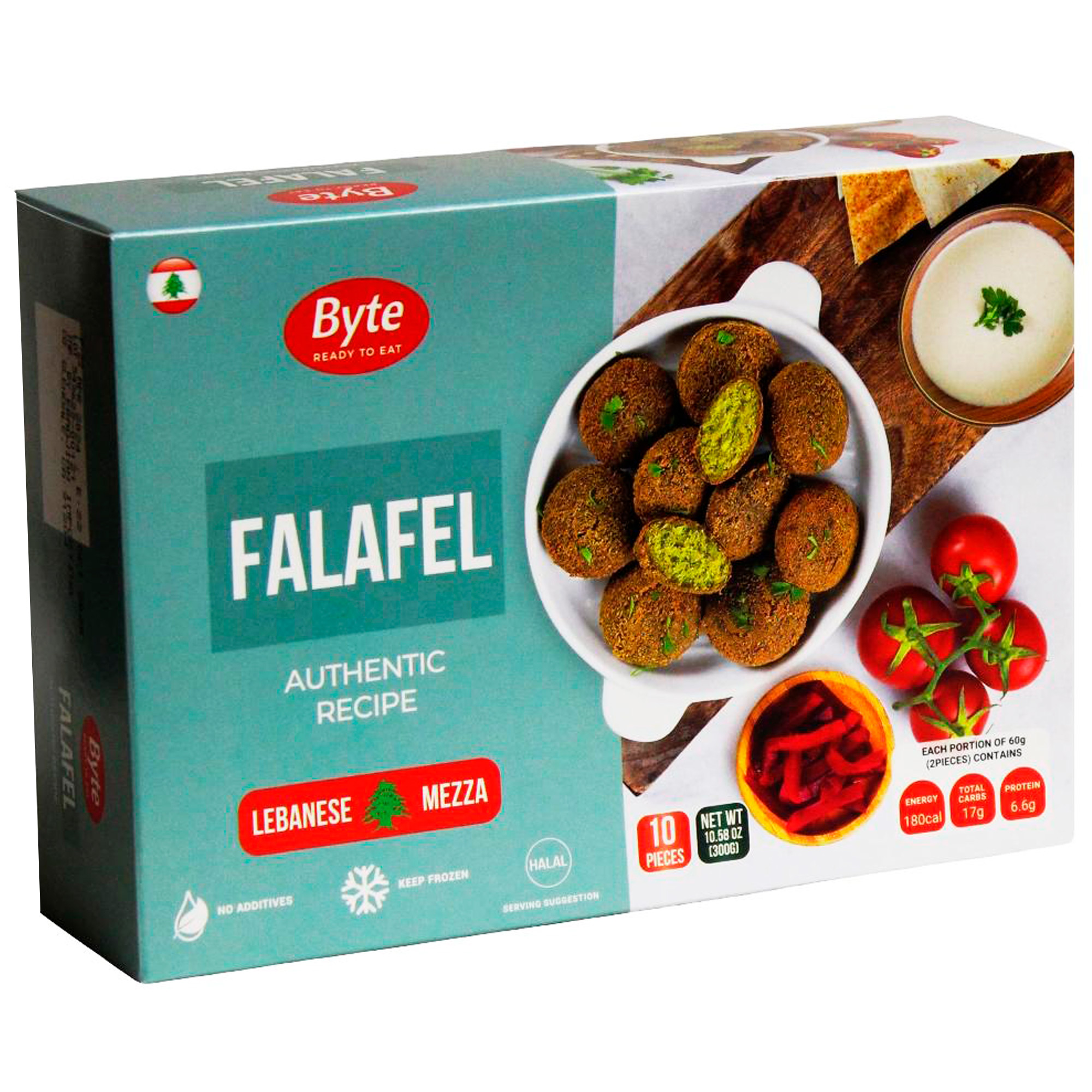 Byte Frozen Falafel. 300g.