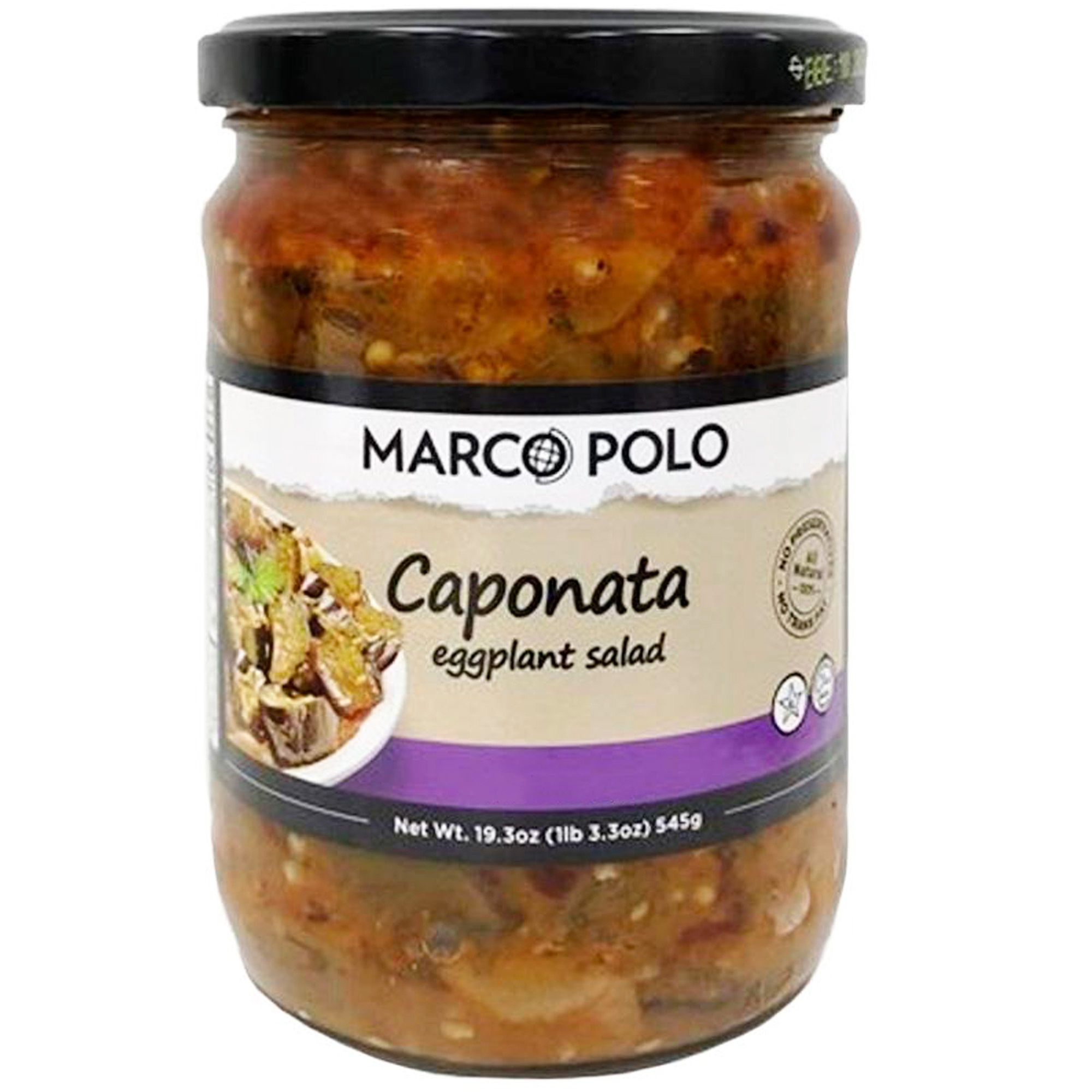 MARCO POLO Caponata - Eggplant Appetizer, 545g.