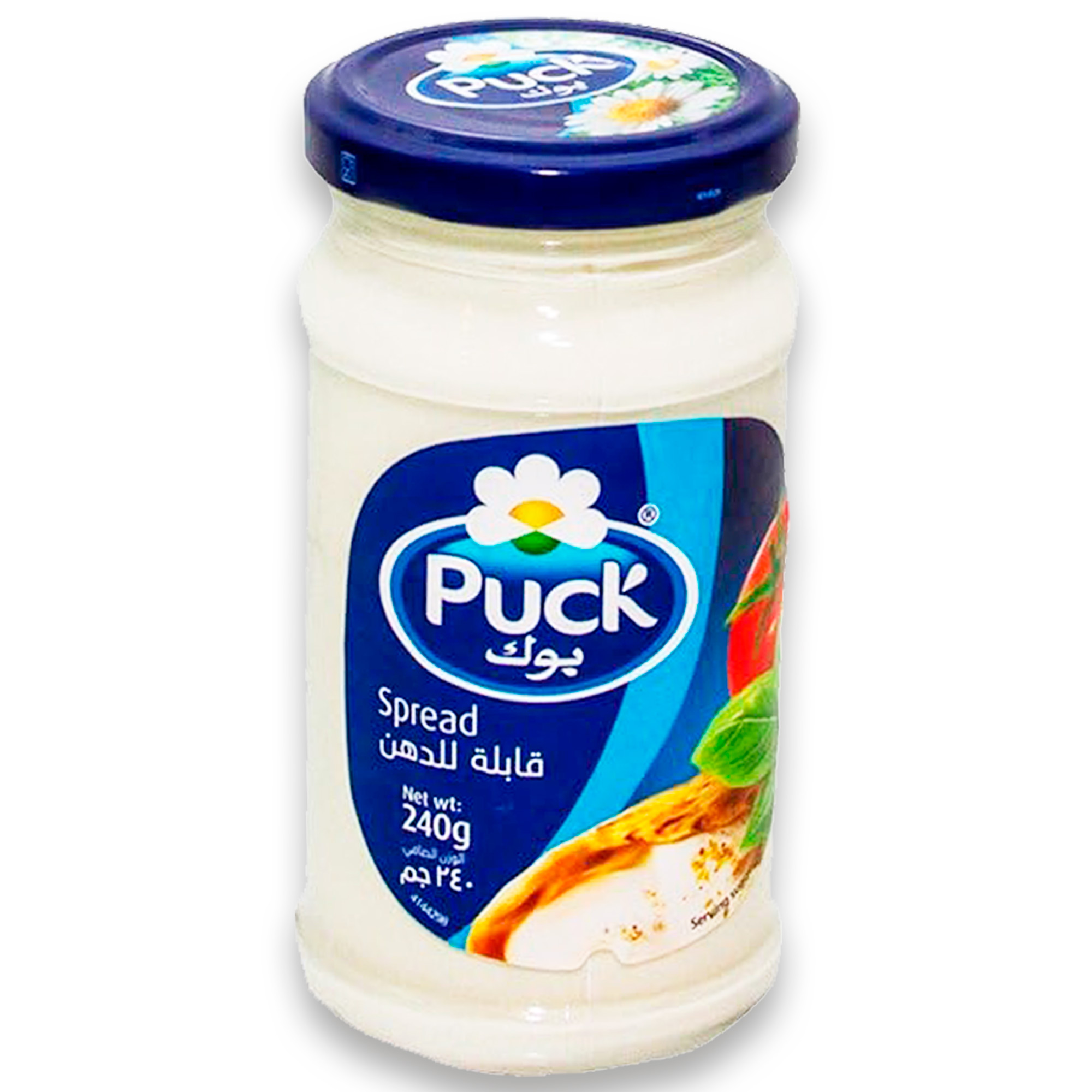 Puck cream cheese spread, 240g.