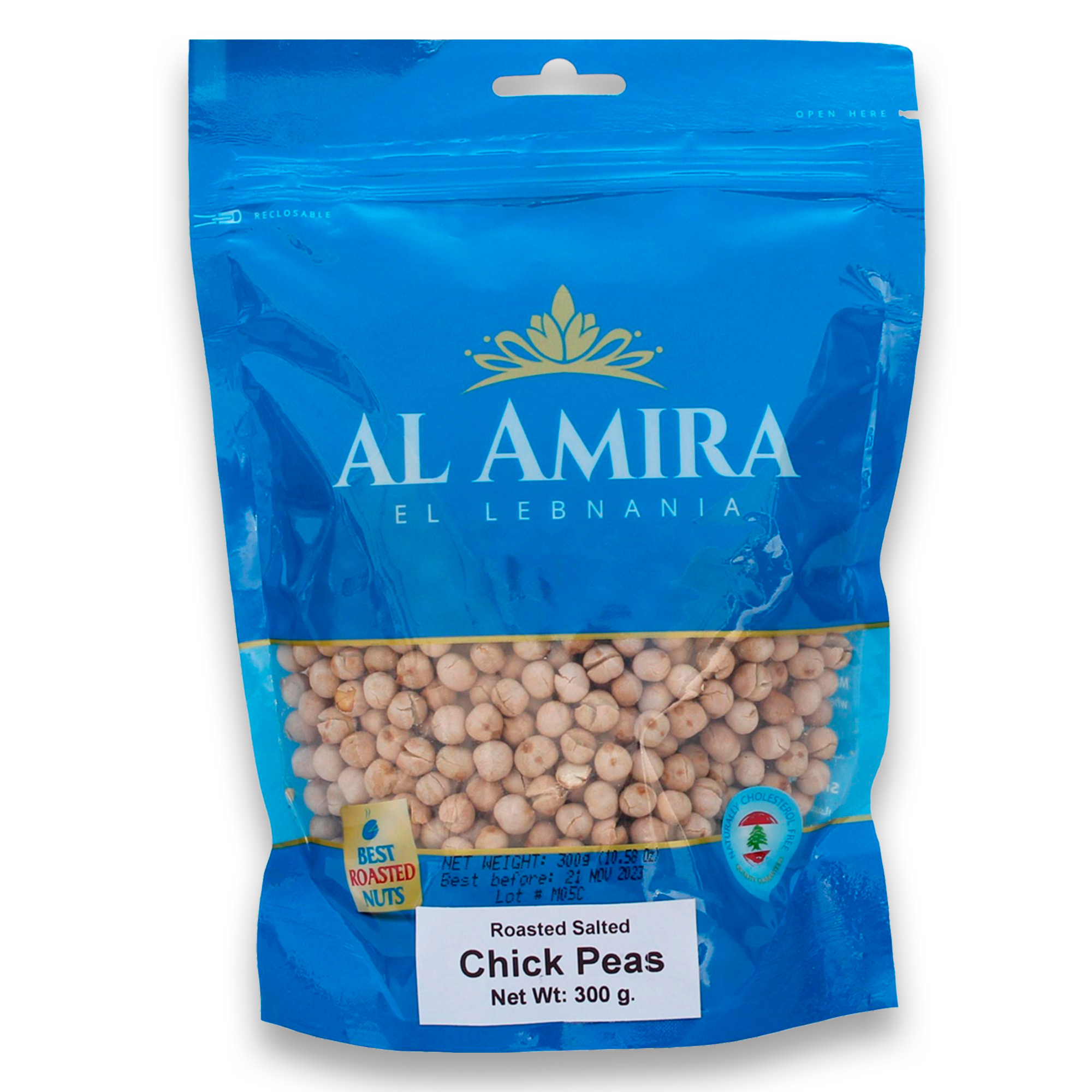 Al amira Roasted Salted Chick Peas, 300g