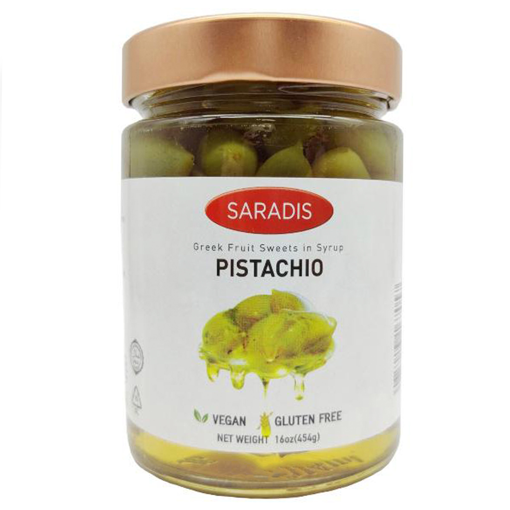 Sarantis Pistachio Preserves, 16 oz.