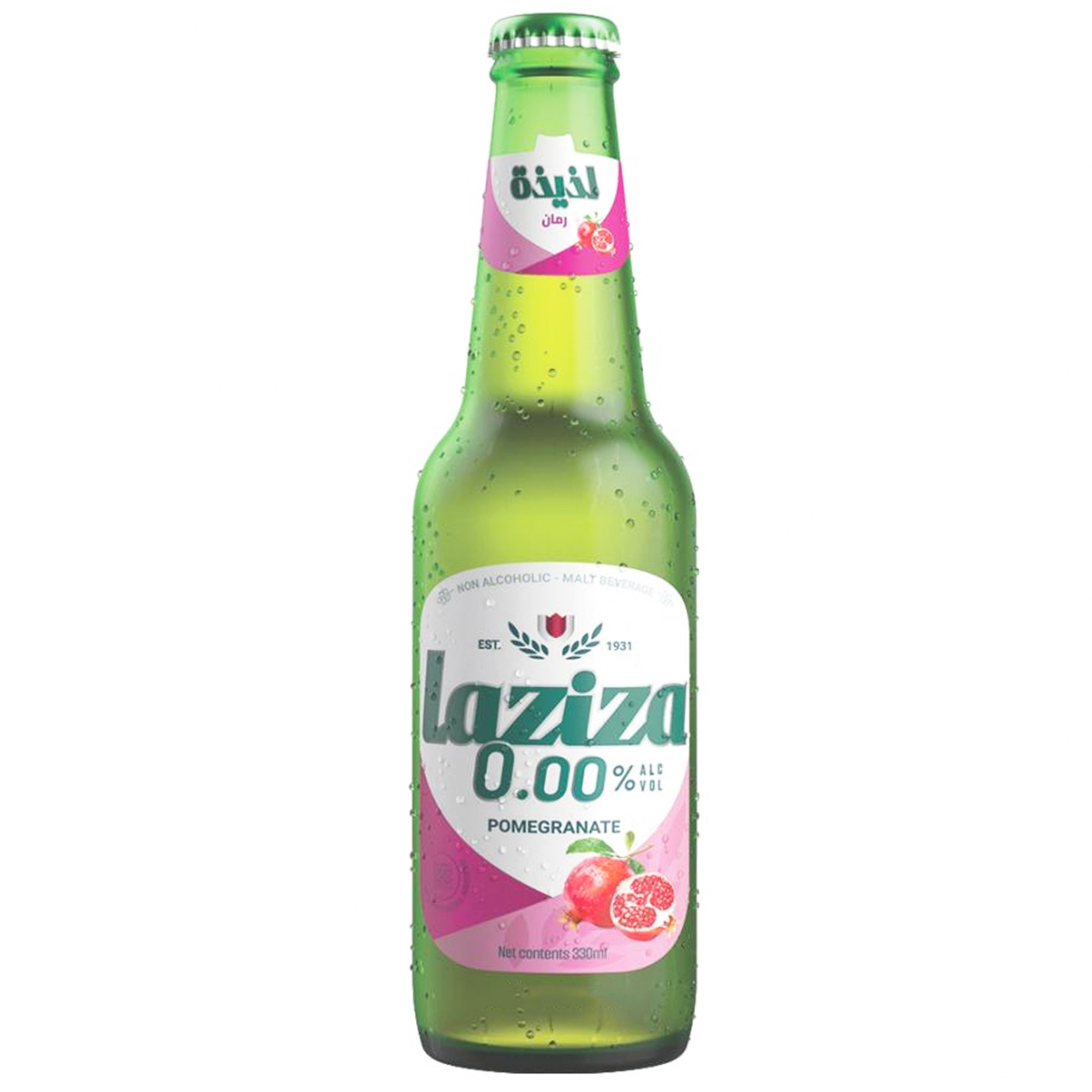 Laziza Pomegranate Beer - Alcohole Free