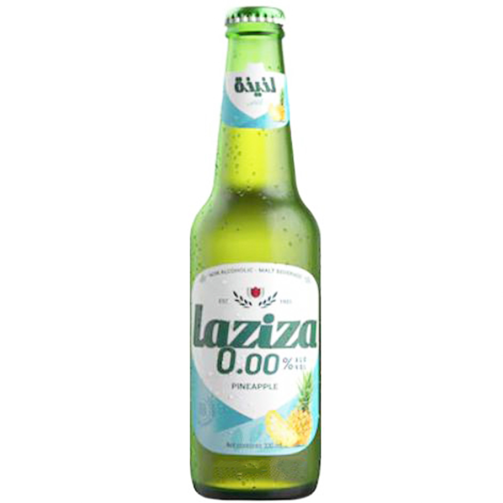 Laziza Pineapple Beer - Alcohole Free