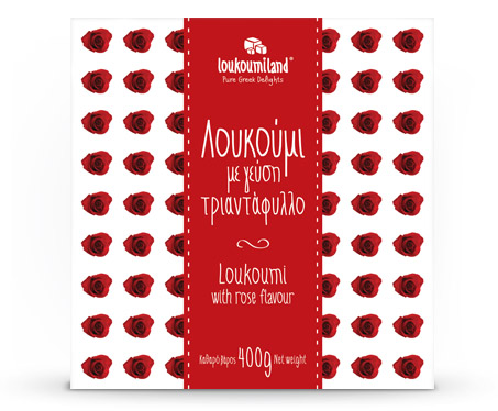 Loukoumiland with Rose Flavour 400 G.