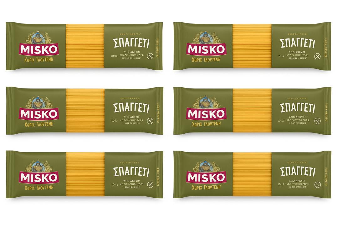 Misko Gluten-Free Spaghetti 400g × 6.