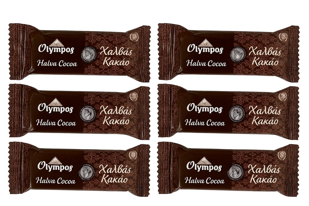 Olympos Cocoa Halva Bar 40g × 6