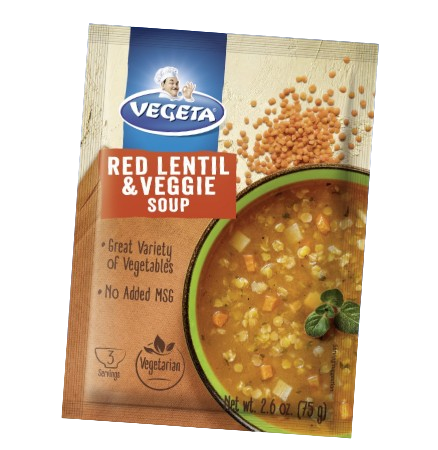 Vegeta Podravka Red Lentil & Vegetable Soup 75g