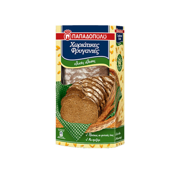 PAPADOPOULOS Traditional Whole Grain Rusks 240gr
