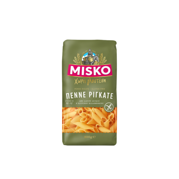 Misko Gluten Free Penne Rigate 400gr