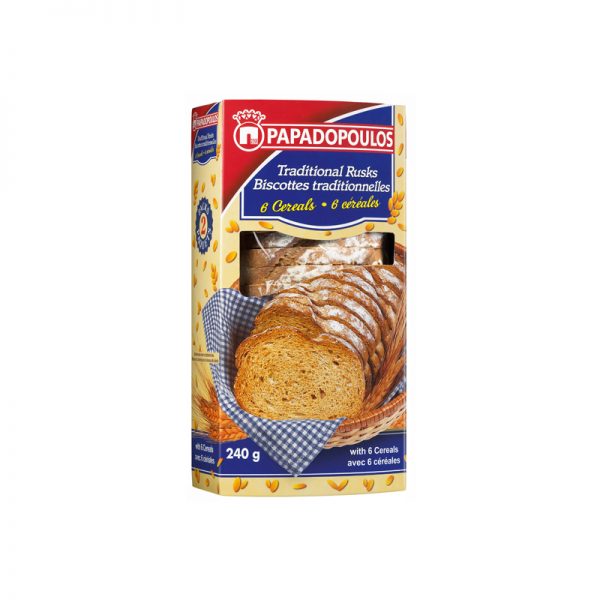 Papadopoulos Traditional Rusks 240gr.