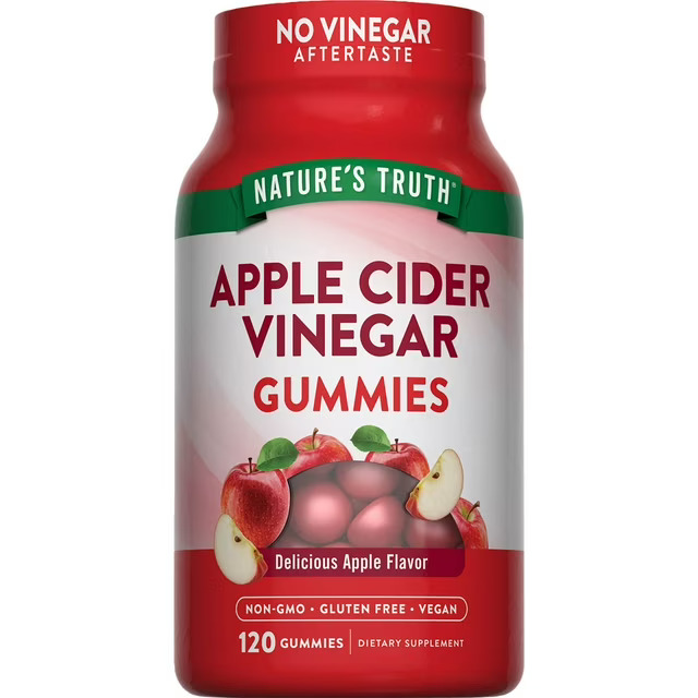 Nature’s Truth Organic Apple Cider Vinegar Gummies – 120 Gummies