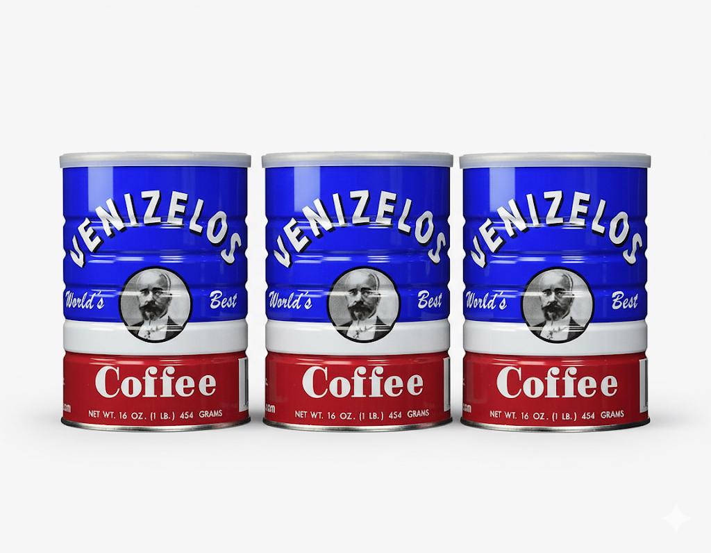 Venizelos Greek Coffee – 3 Cans