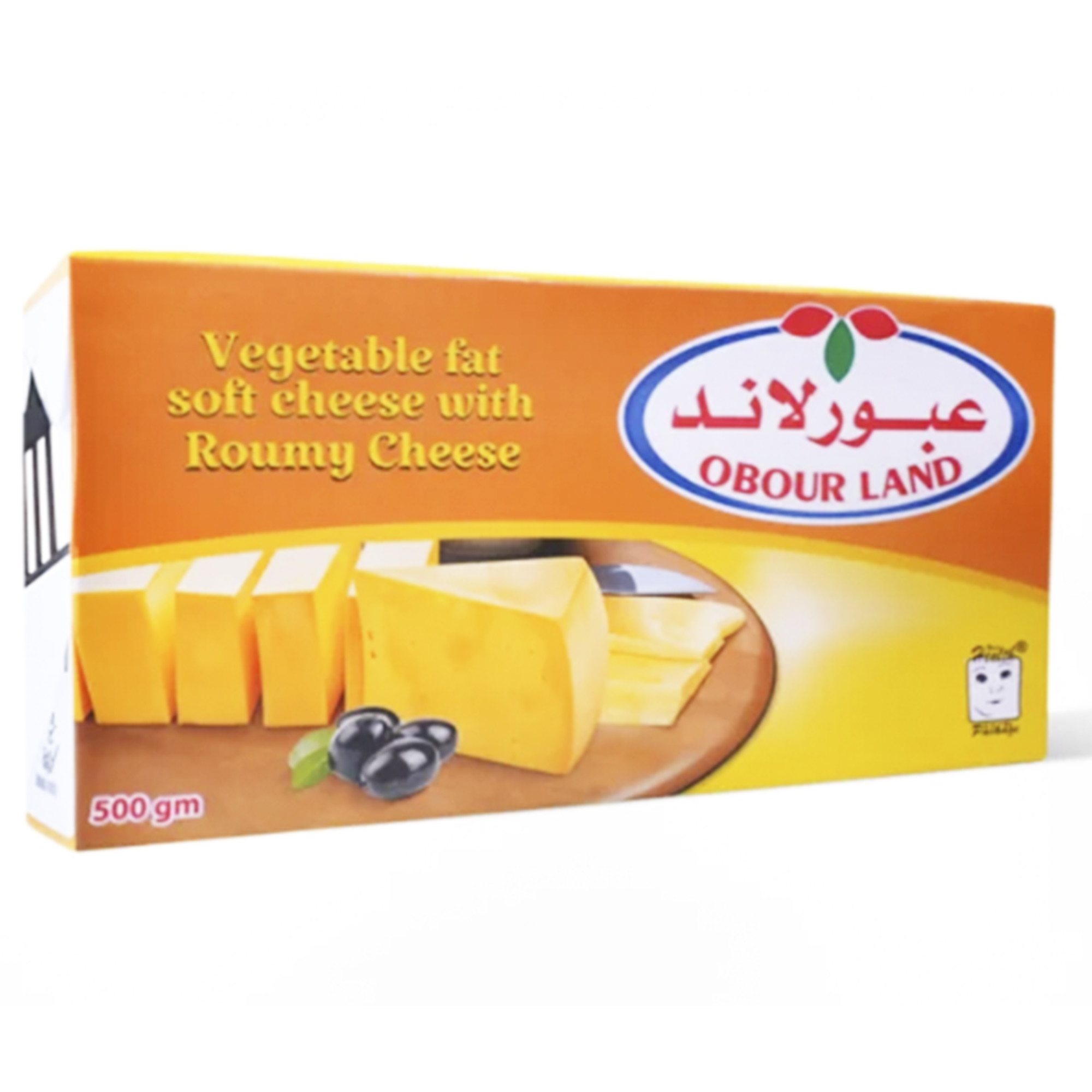 OBOUR LAND Soft Cheese with Roumy Cheese (Vegetable Fat) 500gm