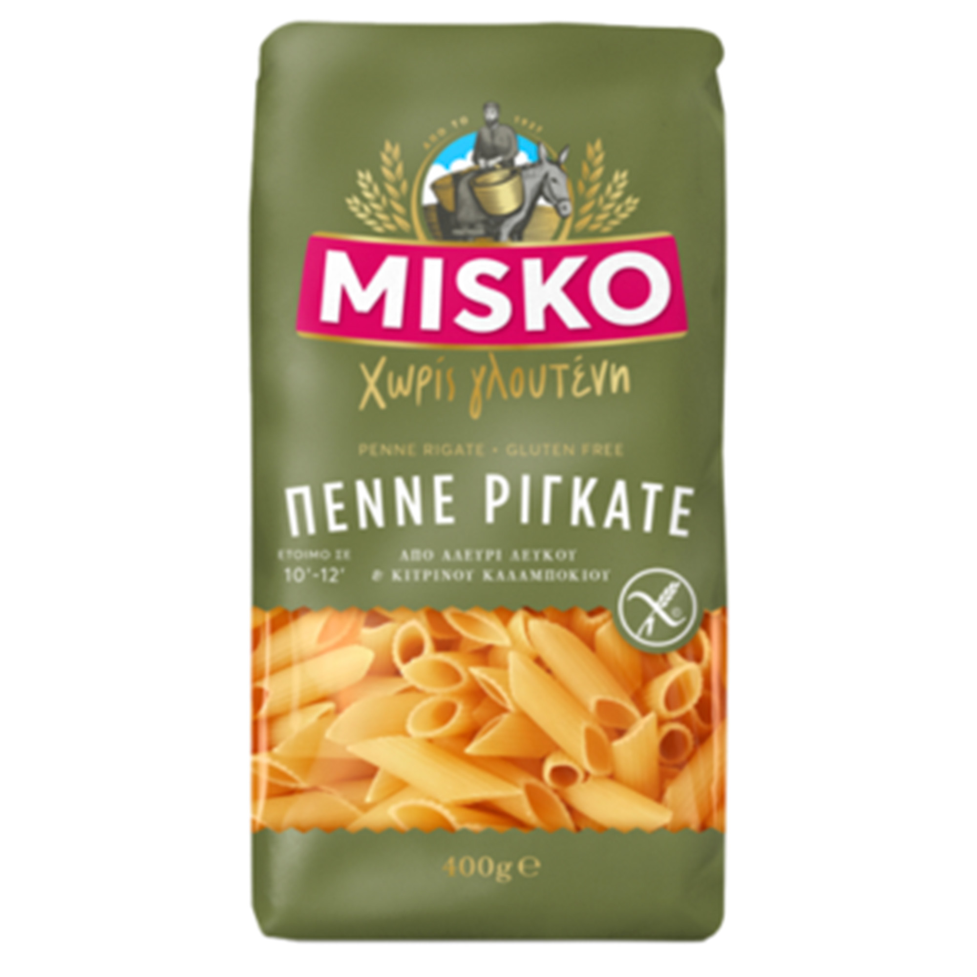 Misko Gluten Free Penne Rigate 400gr