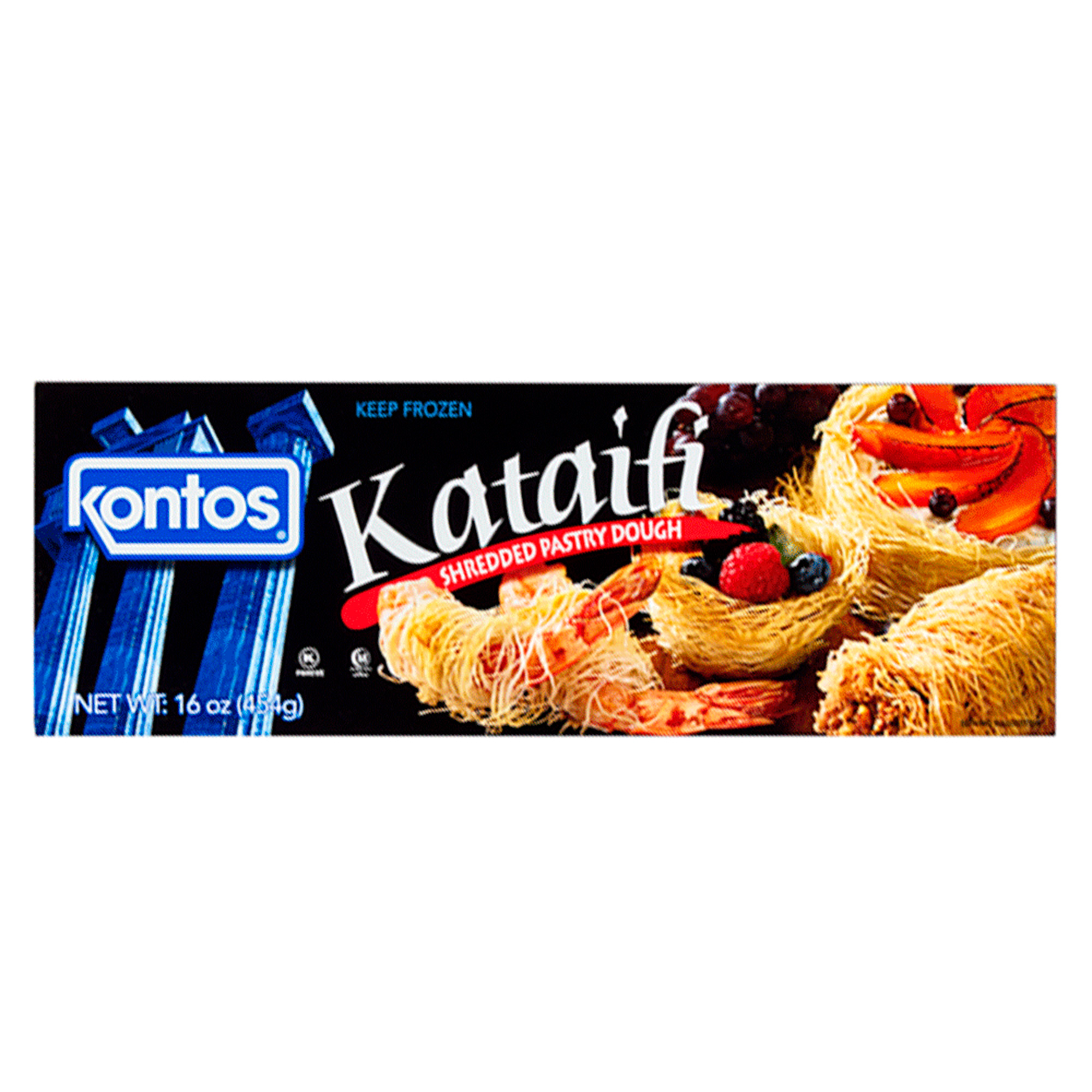 Kontos Kataifi Shredded pastry  Dough, 1 lb.