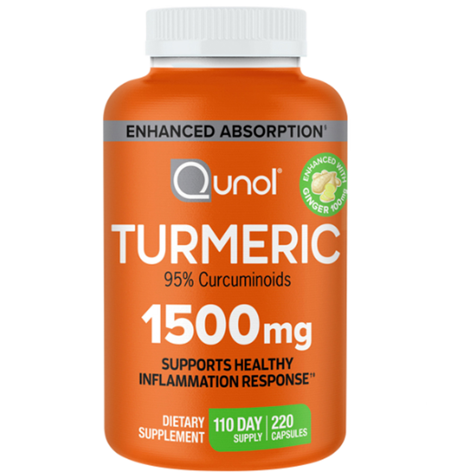 Qunol Turmeric, 1500 mg, 220 Capsules