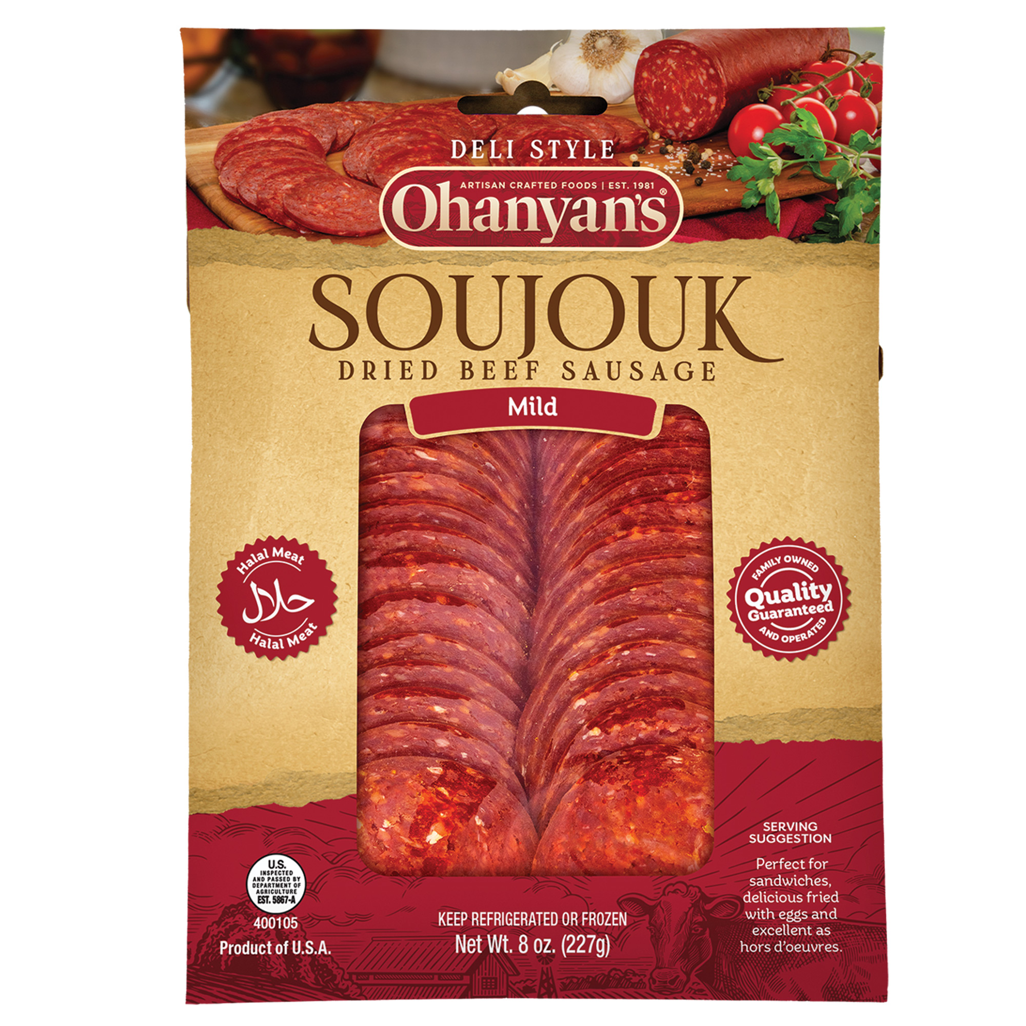 Ohanyan's Bastirma Sliced Halal