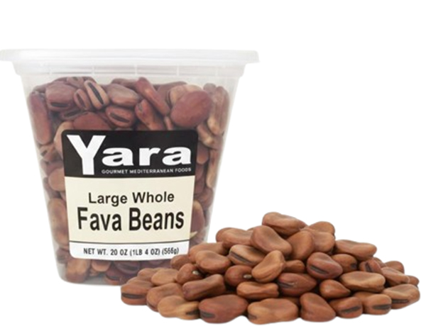 Yara Fava Beans - Large Whole, 20 oz.(Container Or Bag)