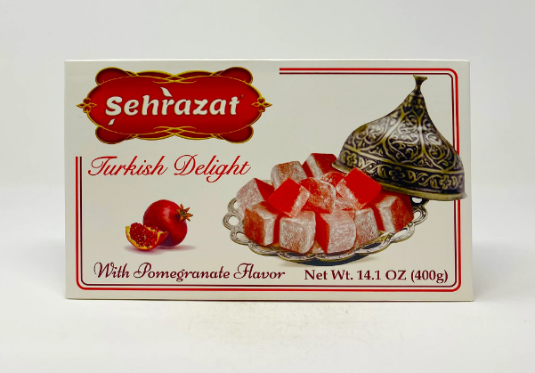 Sehrazat Turkish delight With Pomegranate Flavor 400 g