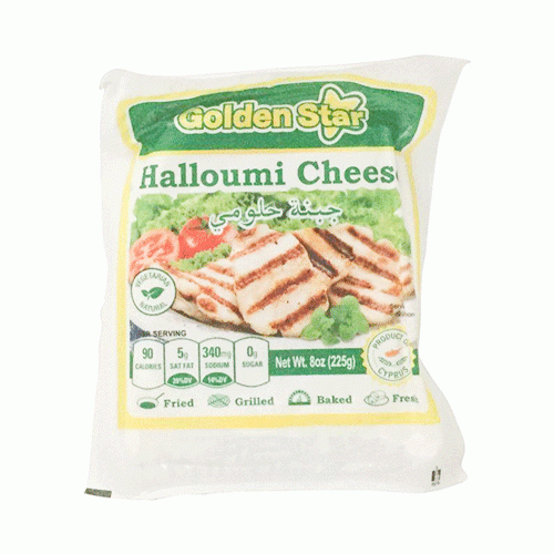 Golden Star Halloumi Cheese, 8 oz