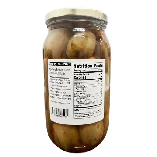 Laodicea Pickled Eggplants, 700 g.
