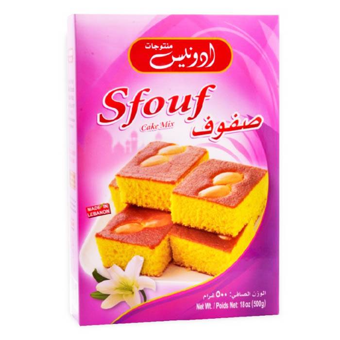 Adonis Sfouf Cake Mix, 500g.