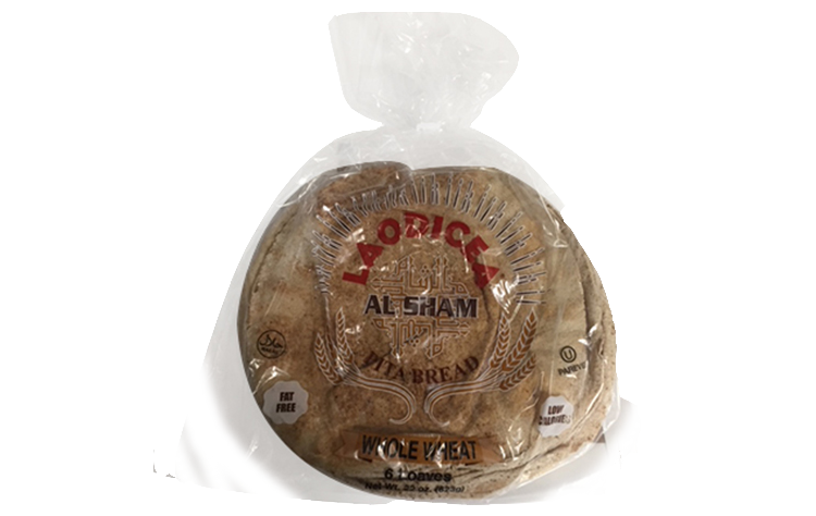 Laodicea Pita Bread Large Whole Wheat(SHIP ON FRIDAYS)