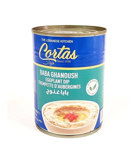 CORTAS Baba Ghanouj - Grilled Eggplant Dip, 13 oz.