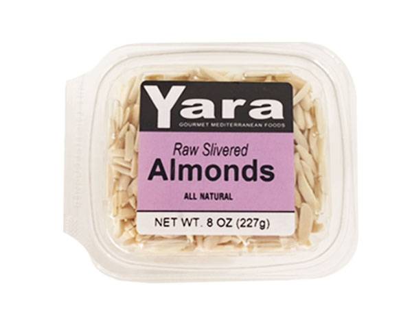 YARA Raw Almonds Blanched Slivered, 8 oz.